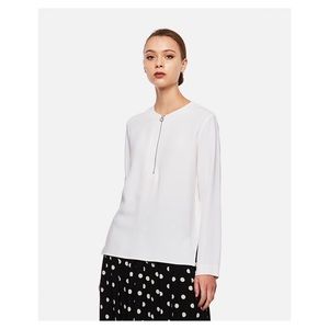 Stella McCartney Arlesa Crepe Blouse Top White Medium